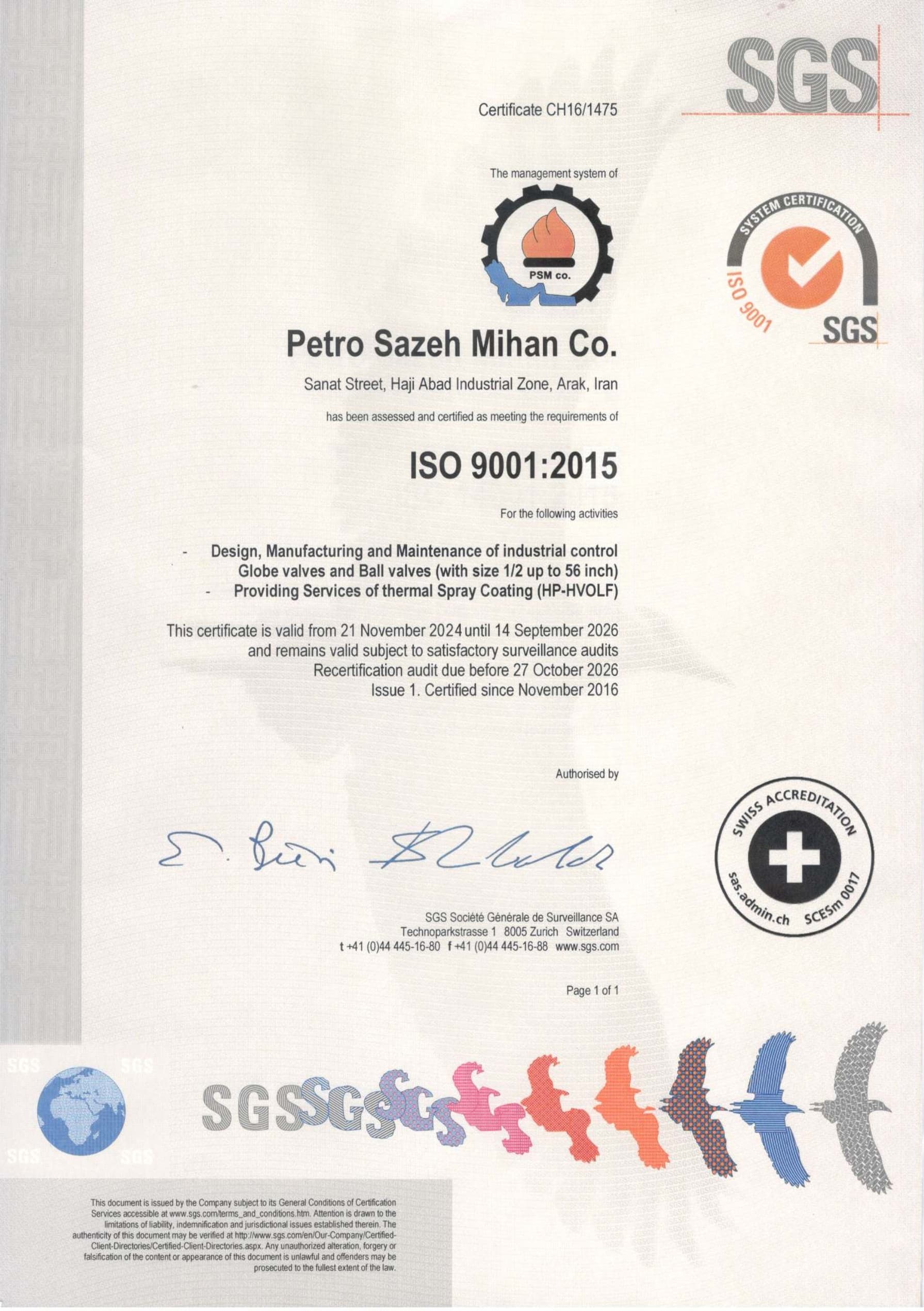 ISO 9001:2015